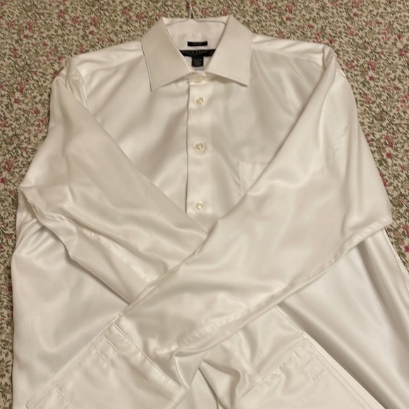Men’s Designer Dress Shirt, 100% Cotton, No-Iron,New Without Tags - Picture 4 of 5